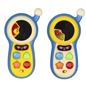 Телефон дитячий ігровий музичний розвиваючий Babble Phone 0610 звук світло