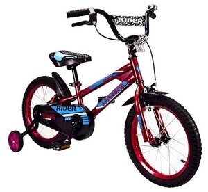 Велосипед дитячий двоколісний 16" Like2bike Rider вишневий 211606