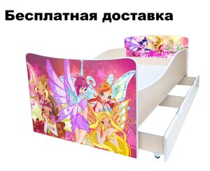 Дитяче ліжко Winx Феї Винкс