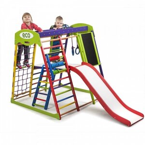 Спортивний комплекс дитячий спортивний куточок для дому ЮнгаPlus 3 для розвитку дитини