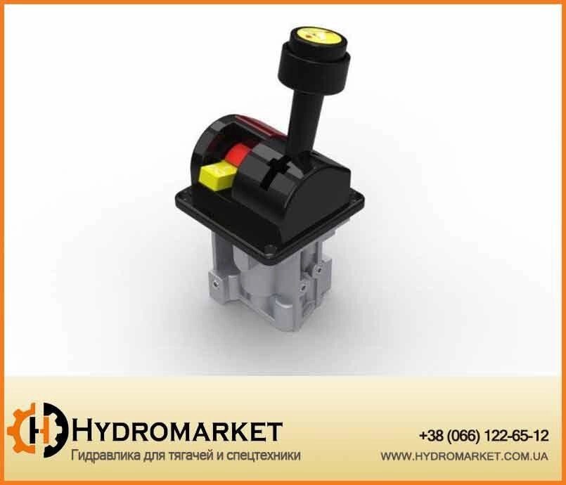 Джойстик підйому кузова трьохпозиційний (Пневматичний контролер управління самоскида) Joystick Hipomak від компанії Hydromarket2018 - фото 1