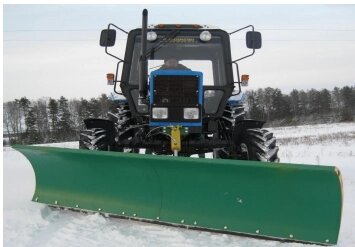 Лезо снігоприбиральної машини для МТЗ від компанії Hydromarket2018 - фото 1