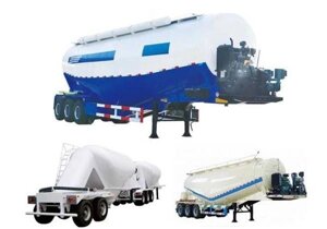 Причіп для перевезення цементу / Bulk Cement Tank Trailer