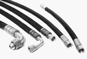 Рукав високого тиску 3/4 (0,8м) кут мама 3/4"назовні) - кут мама 3/4"назовні)