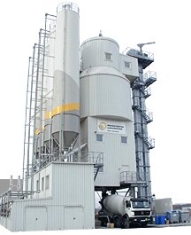Серія бетонних змішувачів заводів баштового типу ELBA EMT
