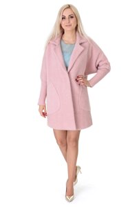 Кардиган-пальто жіноче мерехтливої кольору на довгий рукав з капюшоном до колін на гудзики S-L