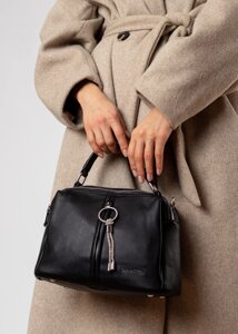 Сумка жіноча чорна Polina сумка
