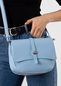 Сумка жіноча блакитна Polina сумка