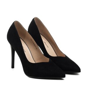 Туфлі жіночі чорні замшеві на шпильці Lady marcia 36 40