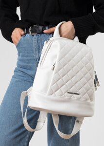 Жіночий рюкзак білий Polina-сумка