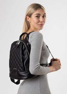 Жіночий рюкзак чорний Polina-сумка