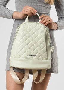 Жіночий рюкзак м'ятного кольору Polina сумка