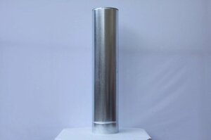 Труба для димоходу утеплена діаметр 300/360мм нерж/оцинк 1м 0,8мм (сендвіч) AISI 304