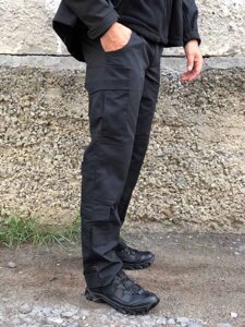 Тактичні брюки, штани UKR-TEC ріп-стоп, чорні