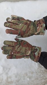Чоловічі зимові рукавиці Soft Shell мультикам