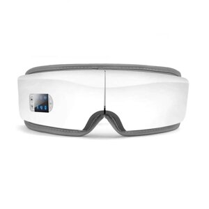 Массажер для глаз Eye Massager 4D Premium JB-018 с Bluetooth - Белый