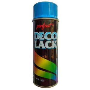 Алкідна фарба аерозольна Perfect (DecoLack), Блакитний (RAL5015) 400ml