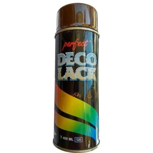 Алкідна фарба аерозольна Perfect (DecoLack), Коричневий (RAL8011) 400ml