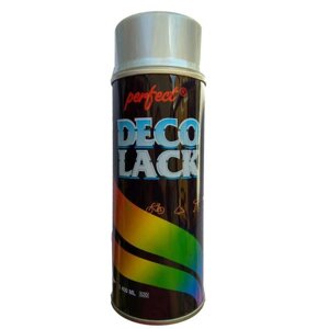 Алкідна фарба аерозольна Perfect (DecoLack), Срібний (RAL9006) 400ml