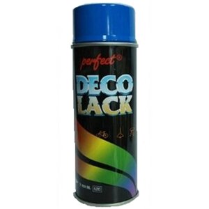 Алкідна фарба аерозольна Perfect (DecoLack), Синій (RAL5017) 400ml