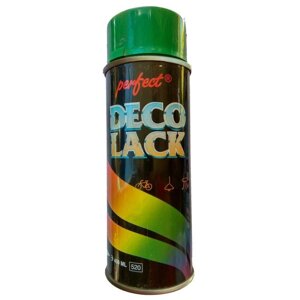 Алкідна аерозольна фарба Perfect (DecoLack), Зелений (RAL6029) 400ml