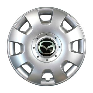Автомобільні ковпаки SKS 107 R13 4 шт Сріблясті (з логотипом Mazda)
