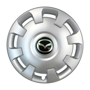 Автомобільні ковпаки SKS 111 R13 4 шт Сріблясті (з логотипом Mazda)