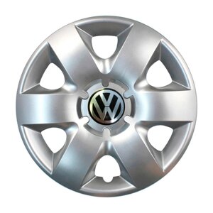 Автомобільні ковпаки SKS 310 R15 4 шт Сріблясті (з логотипом Volkswagen)