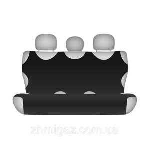 Чохли майки Kegel-Blazusiak Cotton на автомобільні задні сидіння (чорні)