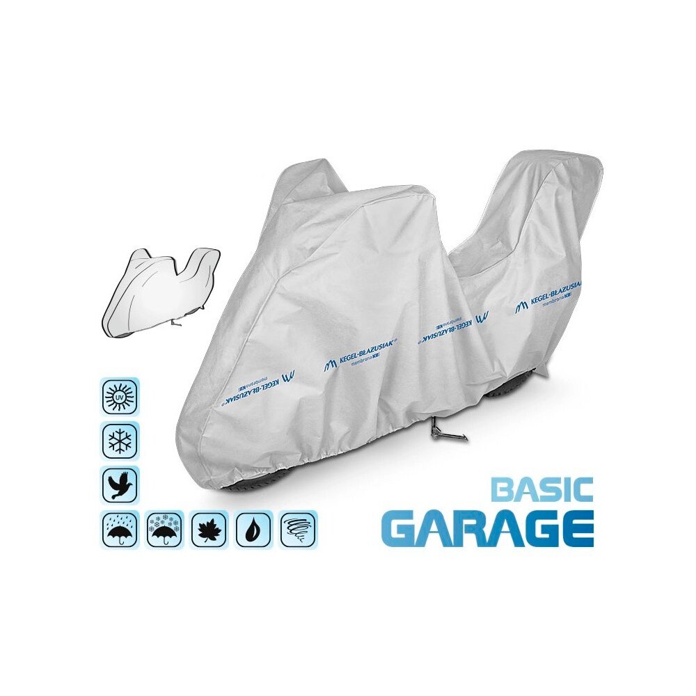 Чохол-тент для мотоцикла с кофром Kegel Basic Garage Motorcycle Box XL (240-265х135х107) від компанії Тюнінг і аксесуари для авто - фото 1