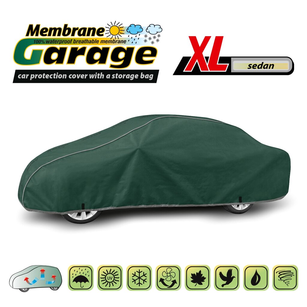 Чохол-тент Kegel Membrane Garage Sedan XL (472-500х136х148) від компанії Тюнінг і аксесуари для авто - фото 1