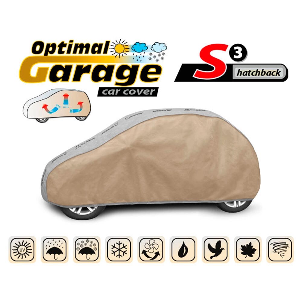 Чохол-тент Kegel Optimal Garage S3 Hatchback (335-355*136*148) від компанії Тюнінг і аксесуари для авто - фото 1