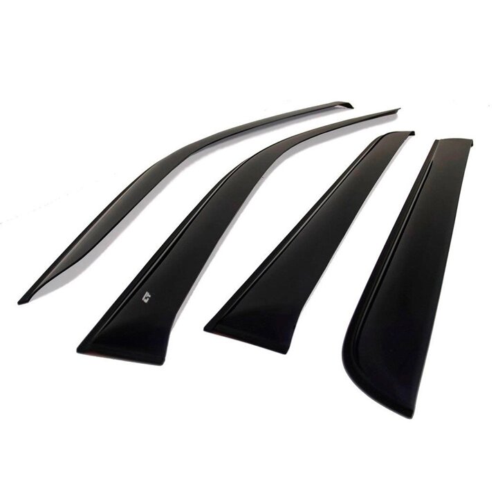 Corsar Def00397 Toyota Camry Windows Deflectors (XV40) 06-11 Седан (накладні витрати) від компанії Тюнінг і аксесуари для авто - фото 1