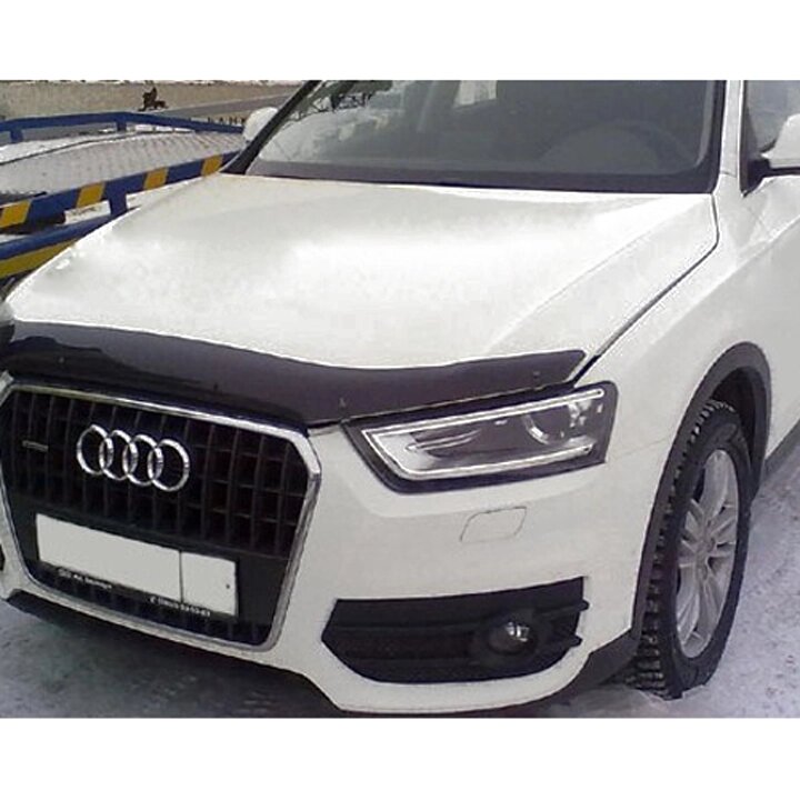 Дефлектор капота SIM Audi Q3 11- (SAUDQ31112) від компанії Тюнінг і аксесуари для авто - фото 1