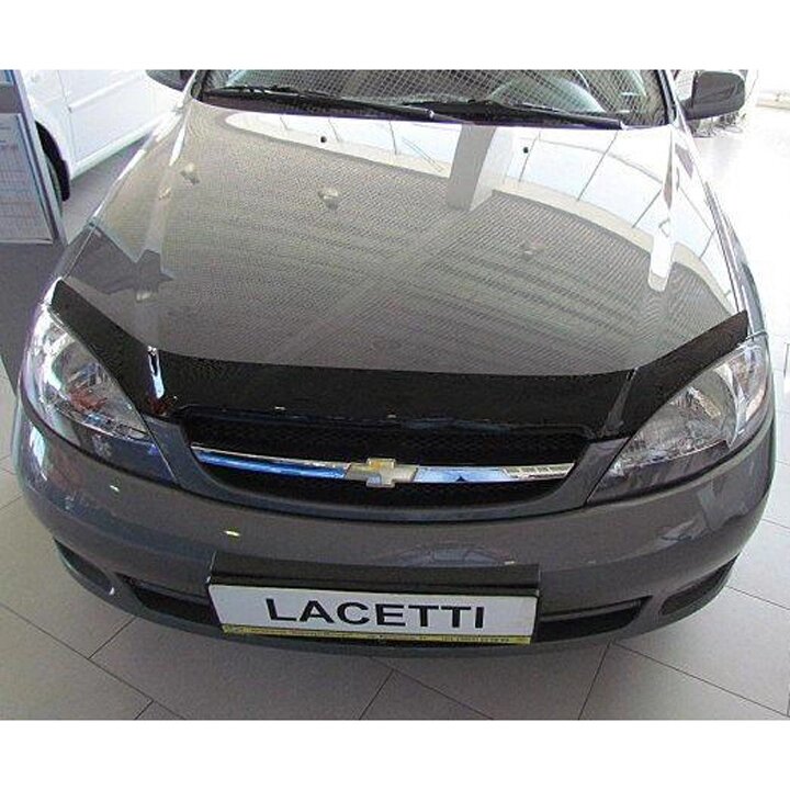 Дефлектор капота SIM Chevrolet Lacetti 02- хетчбек (SCHLACH0412) від компанії Тюнінг і аксесуари для авто - фото 1