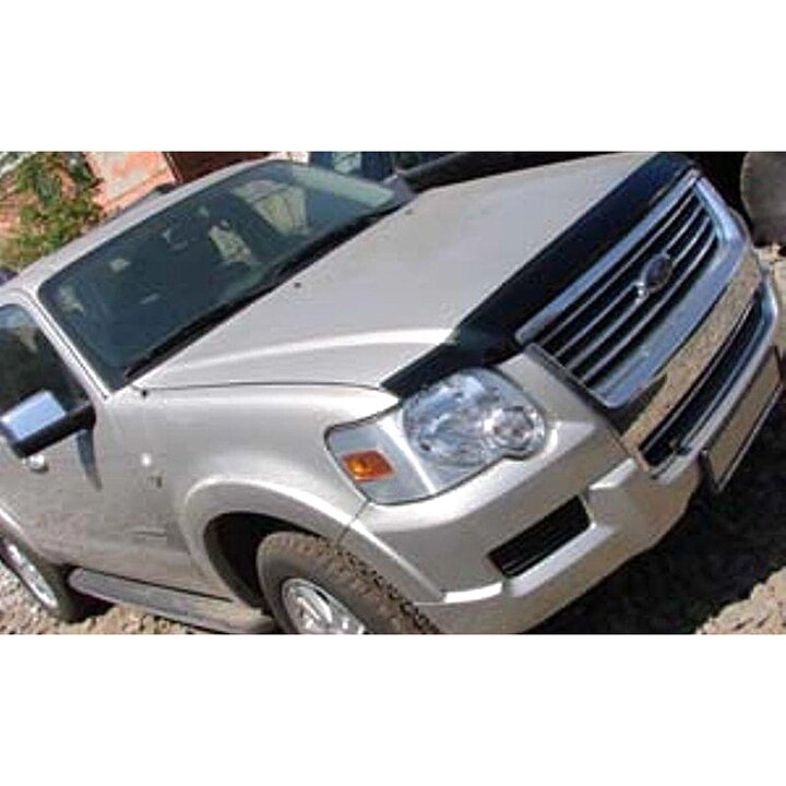 Дефлектор капота SIM Ford Explorer IV 06-10 темний (SFOEXP0612) від компанії Тюнінг і аксесуари для авто - фото 1