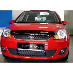 Дефлектор капота SIM Ford Fiesta Mk6 05-08 темний (SFOFIE0612)