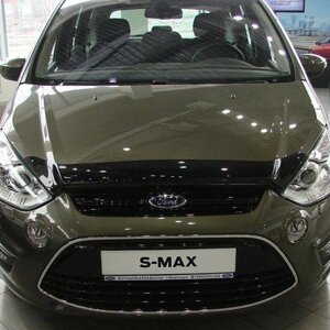 Дефлектор капота SIM ford S-max I 10-14 (sfosma1012)