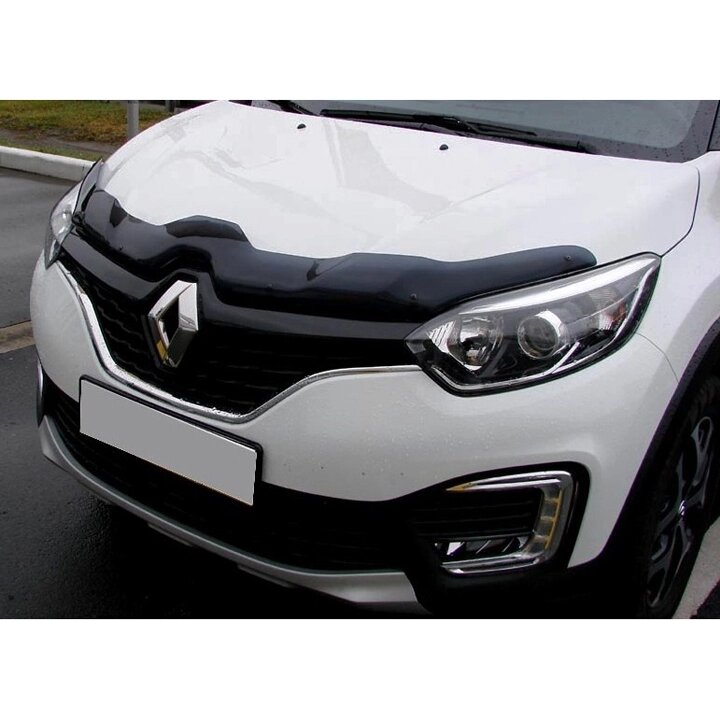 Дефлектор капота SIM Renault Kaptur 2016- темний (SREKAP1312) від компанії Тюнінг і аксесуари для авто - фото 1