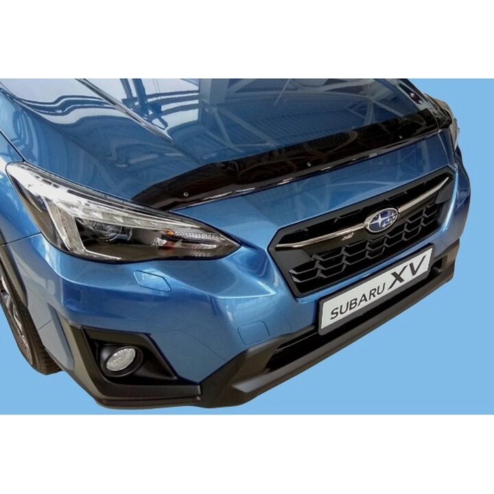 Дефлектор капота SIM Subaru XV II 2017- темний (SSUIMP1712) від компанії Тюнінг і аксесуари для авто - фото 1