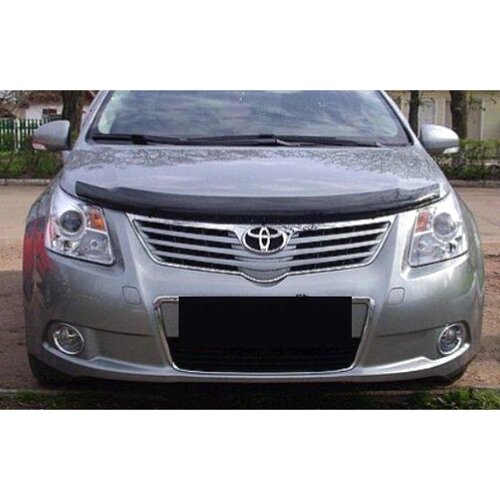 Дефлектор капота SIM Toyota Avensis III 2009- темний (STOAVE0912) від компанії Тюнінг і аксесуари для авто - фото 1