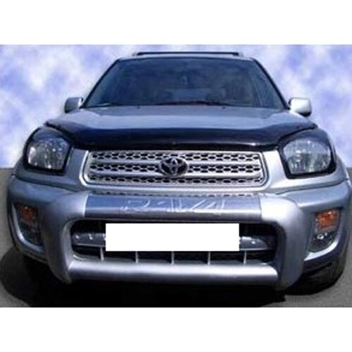 Дефлектор капота SIM Toyota RAV4 II 2000-2005 темный (STORAV0012) від компанії Тюнінг і аксесуари для авто - фото 1