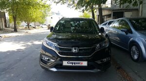 Дефлектор капоту (мухобойка) Honda CR-V 2012-2016