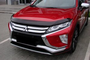 Дефлектор капоту (мухобойка) Mitsubishi Eclipse Cross 2017-