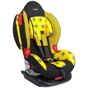 Дитяче автокрісло Siger Art Кокон Isofix група 1/2, 9-25 кг Бджілка (KRES0140)