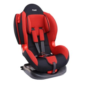 Дитяче автокрісло Siger Кокон Isofix група 1/2, 9-25 кг Червоний (KRES0117)