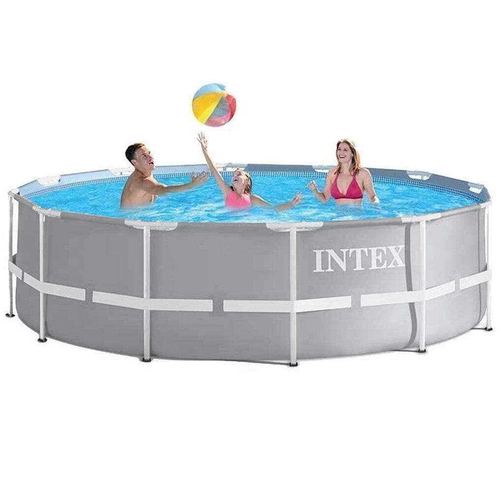 Каркасний басейн Intex 26718 – 0,366 х 122 см (чаша, каркас) від компанії Тюнінг і аксесуари для авто - фото 1