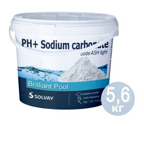 PH+ плюс для басейну Solvay 80028. Засіб для підвищення рівня pH (Бельгія) 5,6 кг