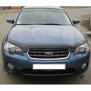 Дефлектор капота SIM Subaru Outback (BP) 2003-2008 темний (SSULEG0412)