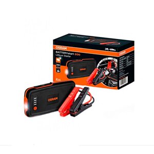 Пуско-зарядний пристрій автономне - бустер (power booster), 6000 mAh, 300A, 12V (Osram OBSL200)